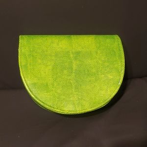 LIME Clutch handbag